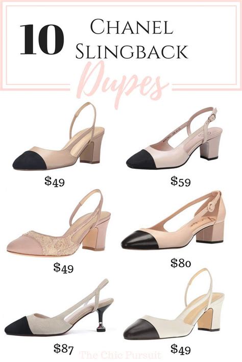 target chanel dupe shoes|chanel slingback pump dupe.